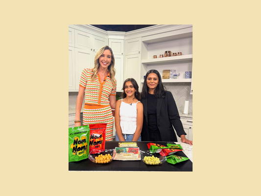 As Seen on QC Life: NomNomz Sorghum Puffs Featured on WBTV Charlotte